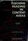 Cover of: Teaching reading in content areas