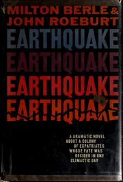 Cover of: Earthquake: a novel