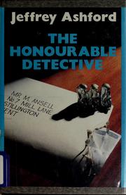 Cover of: The honourable detective