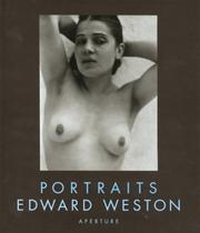 Cover of: Portraits by Weston, Edward