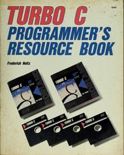 Cover of: Turbo C programmer's resource book