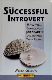 Cover of: The successful introvert | Wendy Gelberg