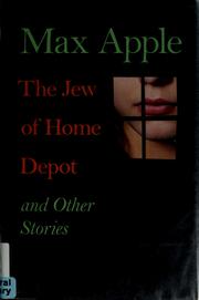 Cover of: The Jew of Home Depot and other stories by Max Apple