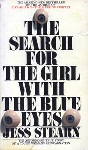 Cover of: The Search for the Girl with the Blue Eyes by Jess Stearn.