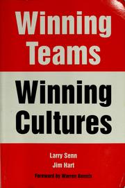 Cover of: Winning teams - winning cultures