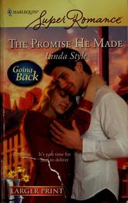 Cover of: The promise he made