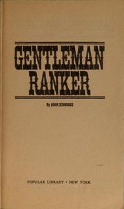 Cover of: Gentleman ranker