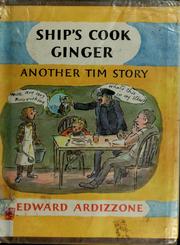 Cover of: Ship's cook Ginger by Ardizzone, Edward