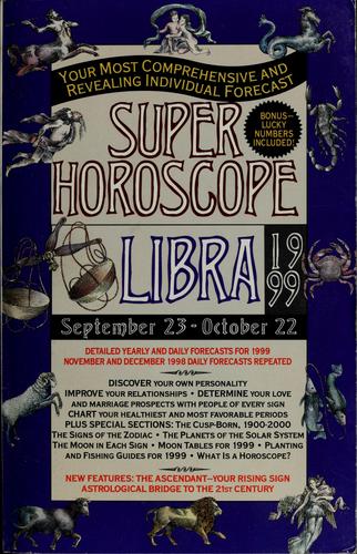 Super horoscope Libra, 1999 by 