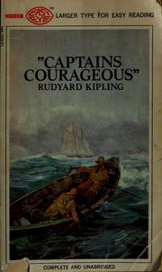 Cover of: "Captains courageous" by Rudyard Kipling