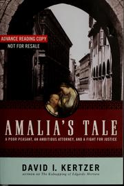 Cover of: Amalia's tale: an impoverished peasant woman, an ambitious attorney, and a fight for justice