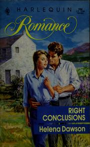 Cover of: Right Conclusions