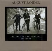 Cover of: August Sander (Aperture Masters of Photography) by August Sander