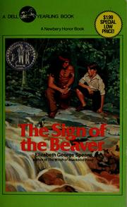 Cover of: The sign of the beaver