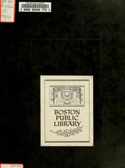 Cover of: ...copies of letters to award contracts without public advertising, each of which relates to repairs to police motor vehicles, together with recommendations for improved procedures... by Boston (Mass.). Finance Commission