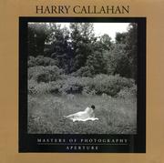 Cover of: Harry Callahan (Aperture Masters of Photography)