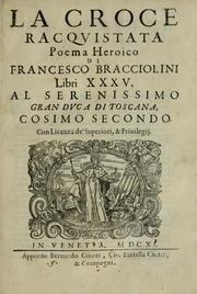 Cover of: La croce racquistata: poema heroico