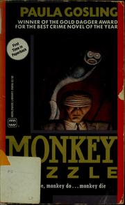 Cover of: Monkey Puzzle (Jack Stryker #1) by Paula Gosling