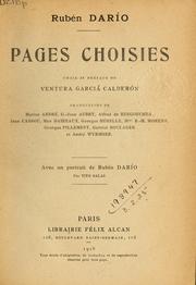 Cover of: Pages choisies