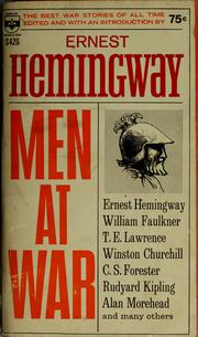 Cover of: Men at war: the best war stories of all time