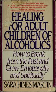 Cover of: Healing for adult children of alcoholics