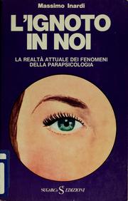 Cover of: L'igonoto in noi