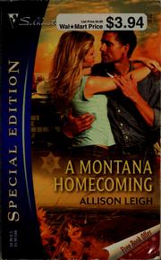 Cover of: A Montana homecoming by Allison Leigh