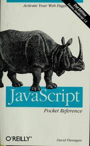 Cover of: JavaScript by David Flanagan, David Flanagan