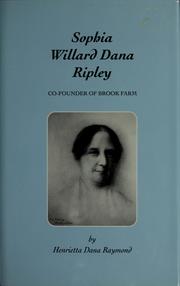 Sophia Willard Dana Ripley by Henrietta Dana Raymond