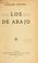 Cover of: Los de Abajo