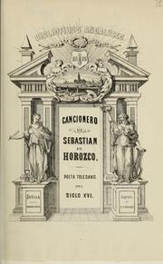 Cover of: Cancionero