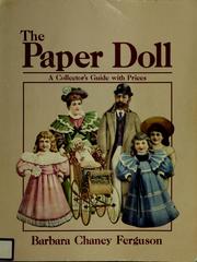 The paper doll by Barbara Chaney Ferguson