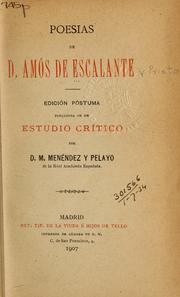 Cover of: Poesías