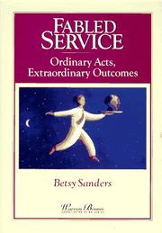 Cover of: Fabled service by Betsy Sanders, Betsy Sanders