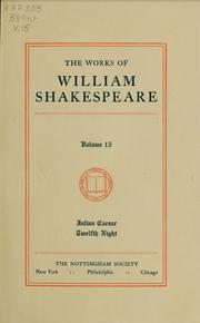 Plays (Julius Caesar / Twelfth Night) by William Shakespeare