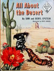 Cover of: All About the Desert