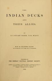 Cover of: The Indian ducks and their allies.