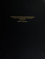 Cover of: The calculation, measurement, and maximization of radiation efficiency of loaded and helical short antennas at frequencies below thiry megacycles