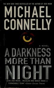 Cover of: A darkness more than night