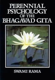 Cover of: Perennial psychology of the Bhagavad Gita