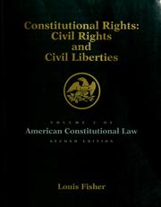 Cover of: Constitutional Structures: Separated Powers and Federalism (American Constitutional Law, V. 1)