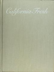 Cover of: California fresh cookbook