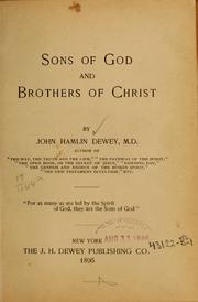 Cover of: Sons of God and brothers of Christ