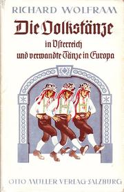Cover of: Die Volkstänze by 