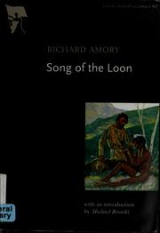 Cover of: Song of the loon by Richard Amory