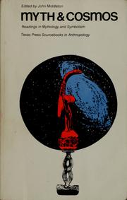 Cover of: Myth and cosmos by Middleton, John