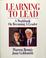 Cover of: Learning to lead