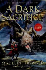 Cover of: A dark sacrifice