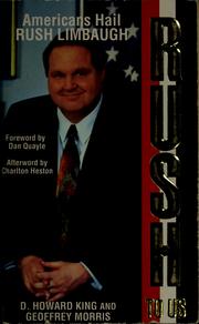 Cover of: Rush to us by D. Howard King