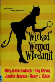 Cover of: "Wicked" women whodunit